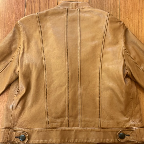 3.1 Philip Lim Brown Leather Jacket - Picture 10 of 12